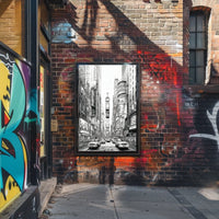 Times Square Urban Vibe Travel Poster