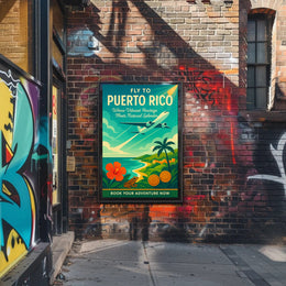 Discover Puerto Rico Poster