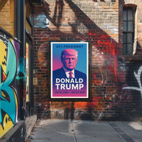 Donald Trump 47th President Poster