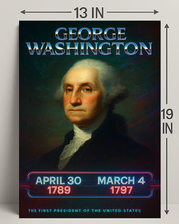 George Washington 1st President Poster PosterGoat