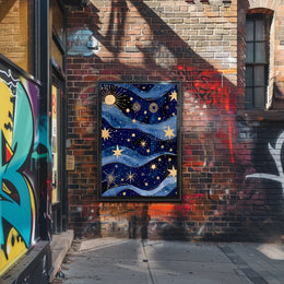 Celestial Cosmic Dreams in Space or Astronomy Poster