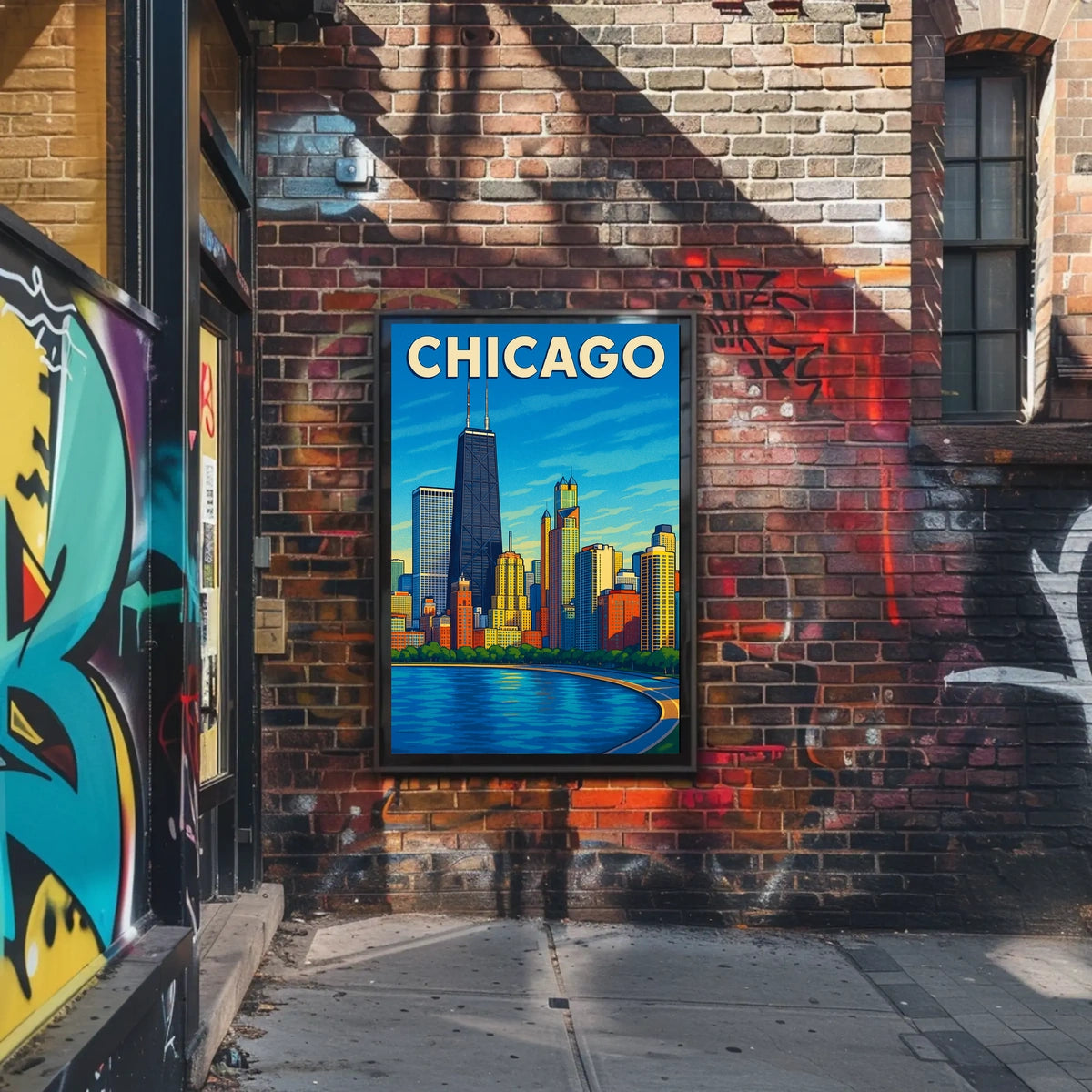 Chicago Skyline Poster