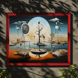Surreal Dreamscape Art Print: Abstract or Artistic Poster