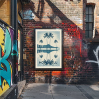Honolulu Oahu, Hawaii Poster