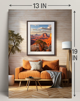 Desert Serenity Poster