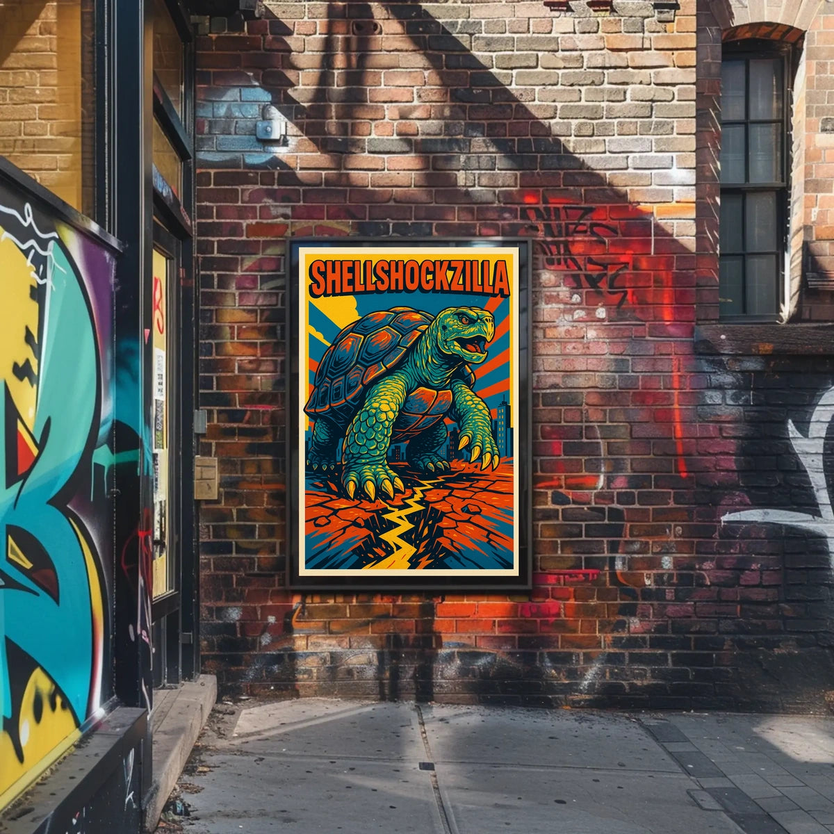 Shellshockzilla Poster
