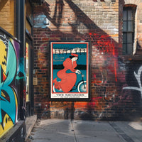 The New York Recorder Cycling Poster PosterGoat