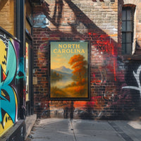 North Carolina Landscape Poster