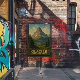 Glacier National Park Poster