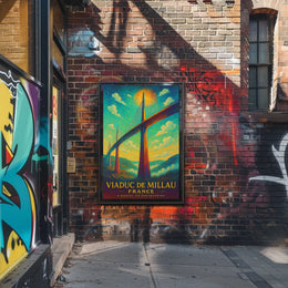 Viaduc de Millau A Marvel of Engineering Poster