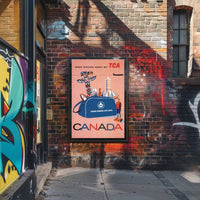 Vintage Trans-Canada Air Lines Travel Poster PosterGoat