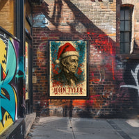 John Tyler 10th President of the United States Christmas SeriesPoster