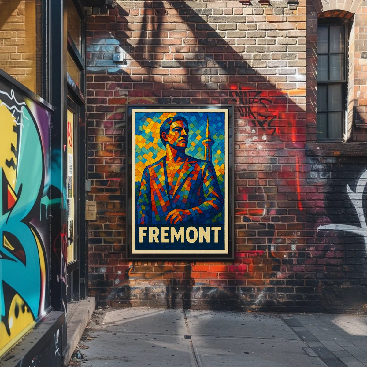 Fremont Mosaic Poster