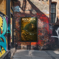 Rock Creek Urban Oasis In Washington, Poster