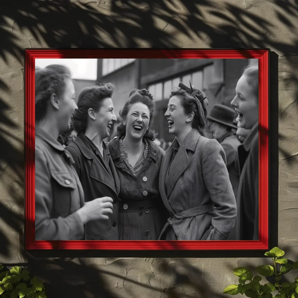 Empowering Women Vintage WWII Poster Art Print