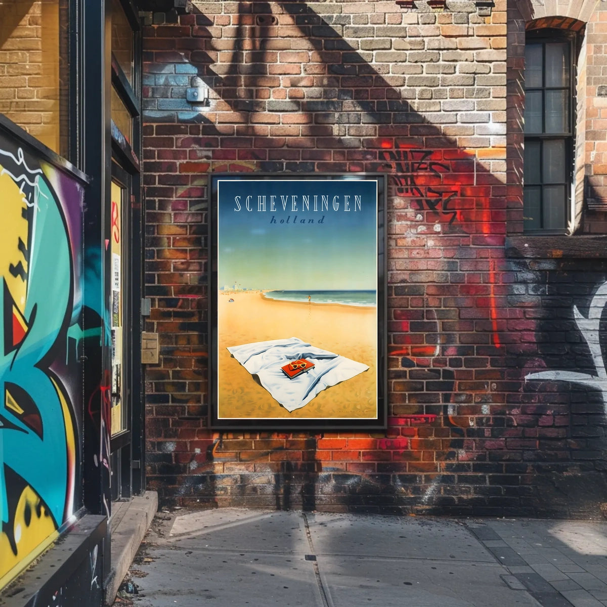 Scheveningen Beach Holland Poster