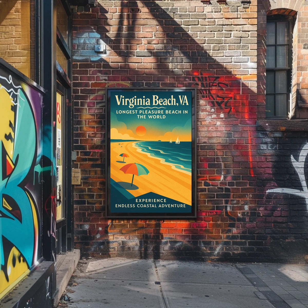 Virginia Beach Adventure Poster