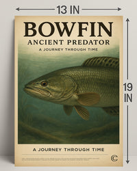 Bowfin Ancient Predator Poster PosterGoat