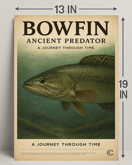 Bowfin Ancient Predator Poster PosterGoat