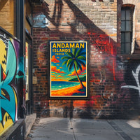 Andaman Islands Tropical Paradise Poster