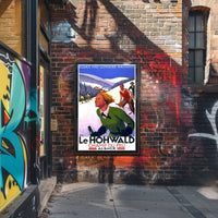 Champ Du Feu Alsace Winter Sports Poster