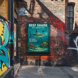Reef Shark Guardians of the Shallow Reefs Poster