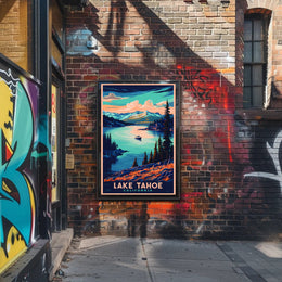 Lake Tahoe Scenic Poster