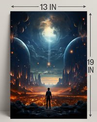 Journey To The Cosmic Abyss Poster