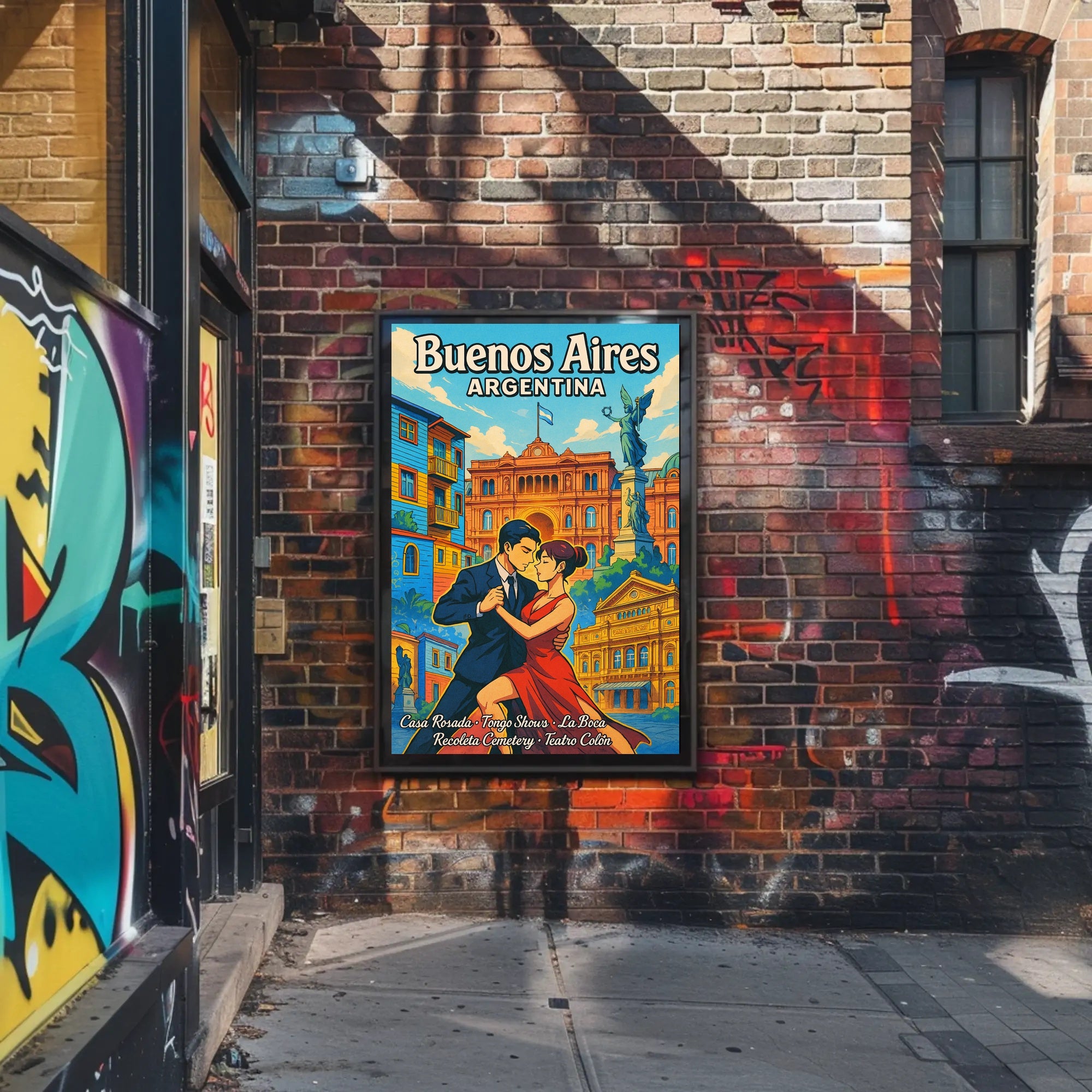 Buenos Aires A Vibrant Cultural Experience Poster