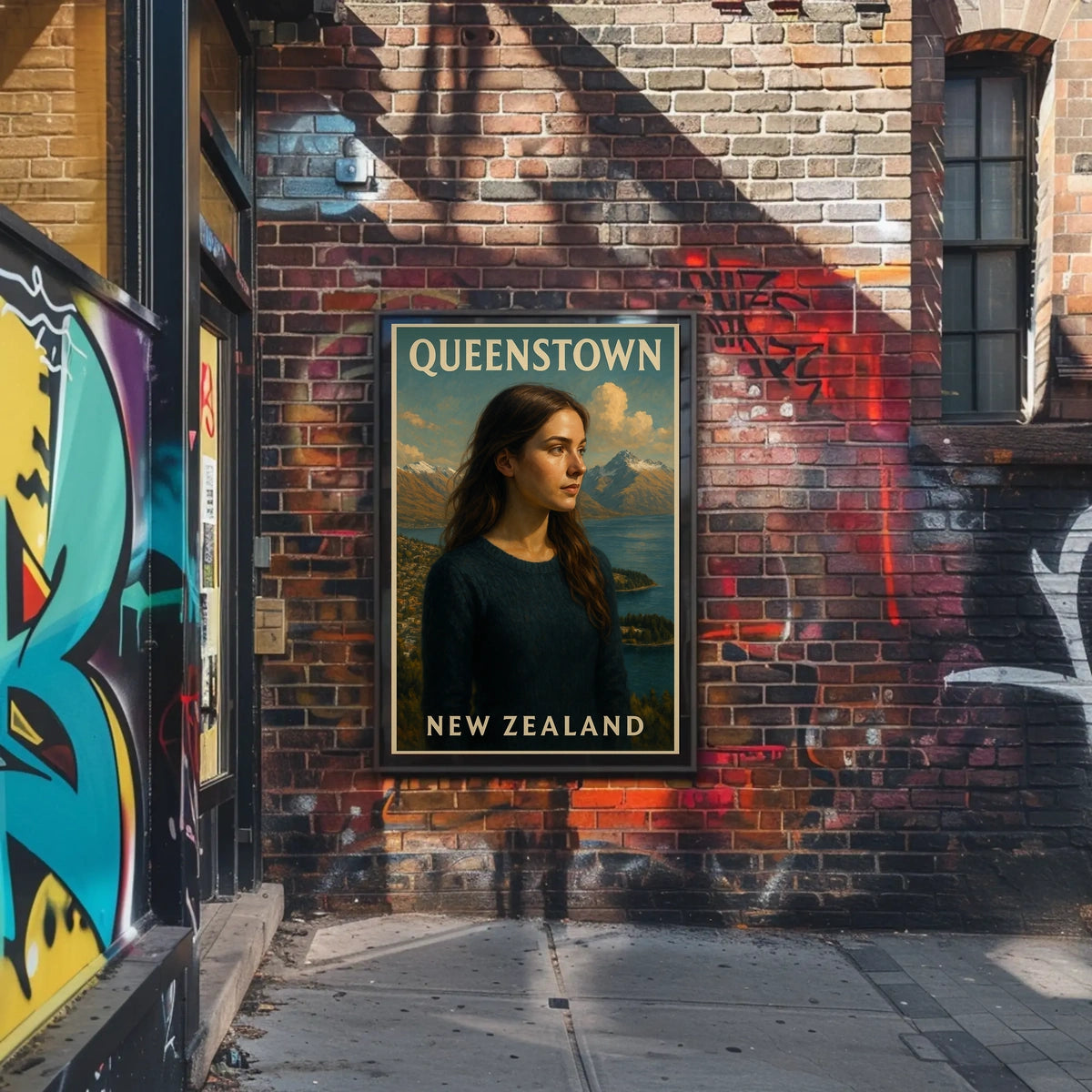 Queenstown, New Zealand Poster