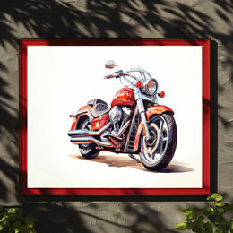 Crimson Cruiser Poster