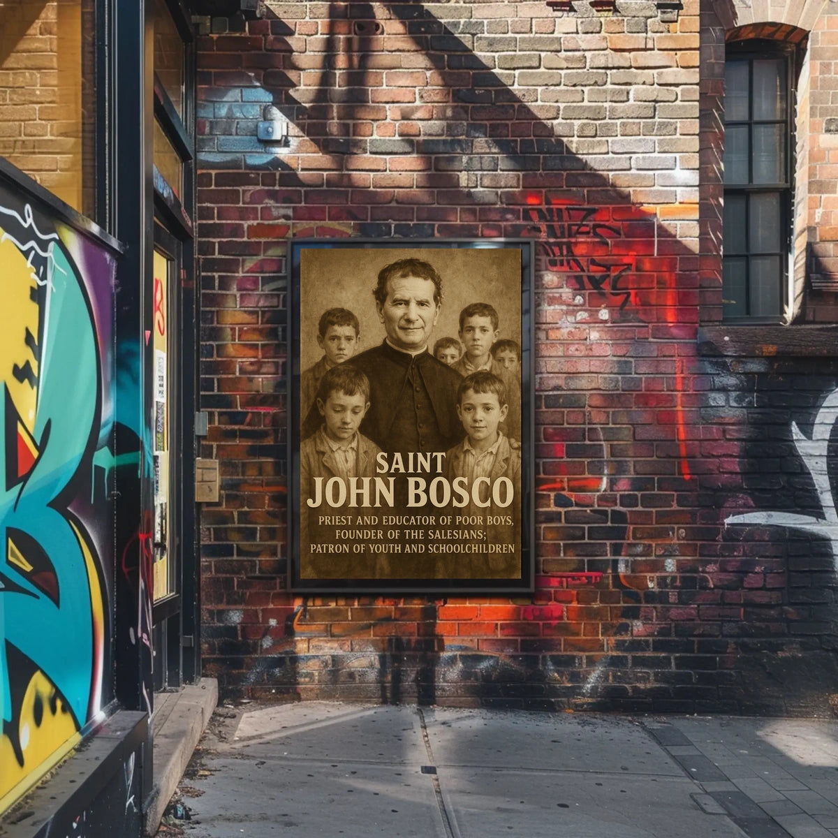Saint John Bosco Poster