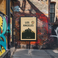 Los Angeles City Edition Poster