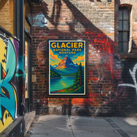 Glacier National Park Poster