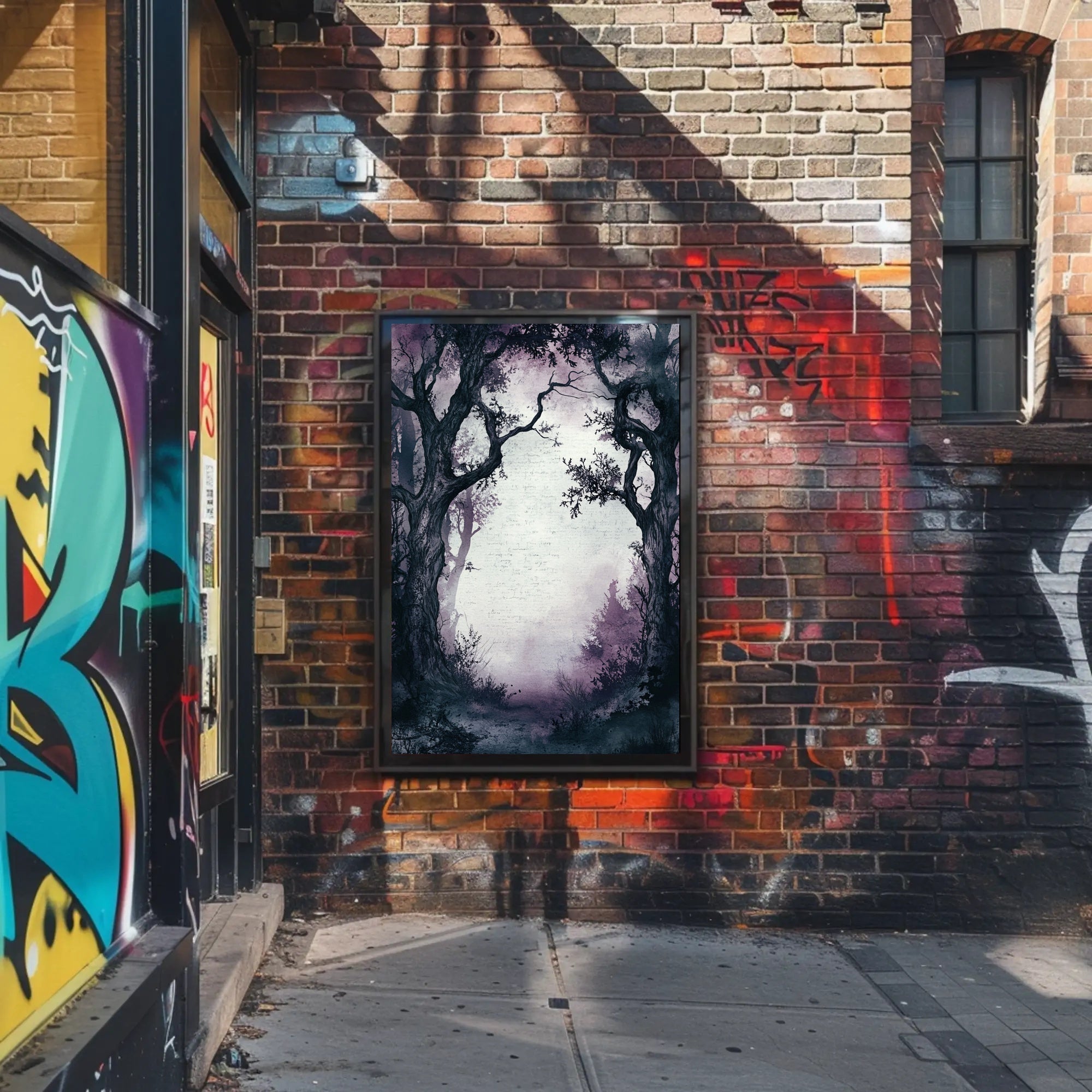 Enchanted Forest Pathway Poster