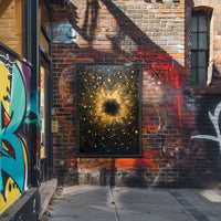 Cosmic Explosion William Morris Art Poster