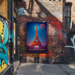 Eiffel Tower The Icon of Paris Poster