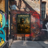 Coronado Honoring The Spanish Explorer Poster