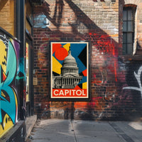 Capitol Art Poster