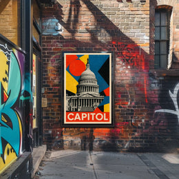 Capitol Art Poster