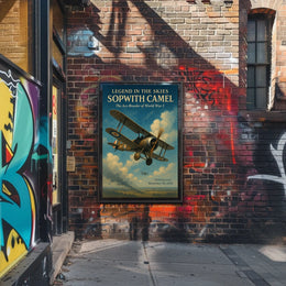 Legend in the Skies Sopwith Camel Poster