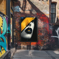 Abstract Expression Bold And Vivid Poster