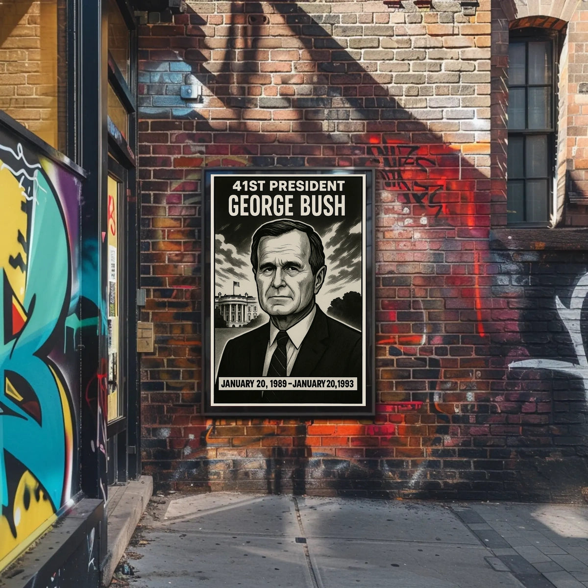 George Bush 41st President Poster