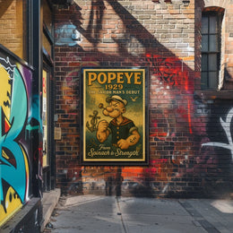 Popeye 1929 Art Poster POP-240