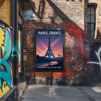 Discover Paris The City Of Light Poster