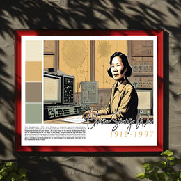 Celebrating Chien-Shiung Wu Poster