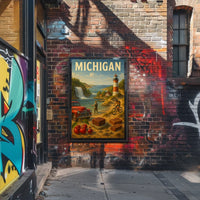 Discover Michigan Poster