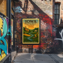 Explore The Heart Of The Midwest Poster