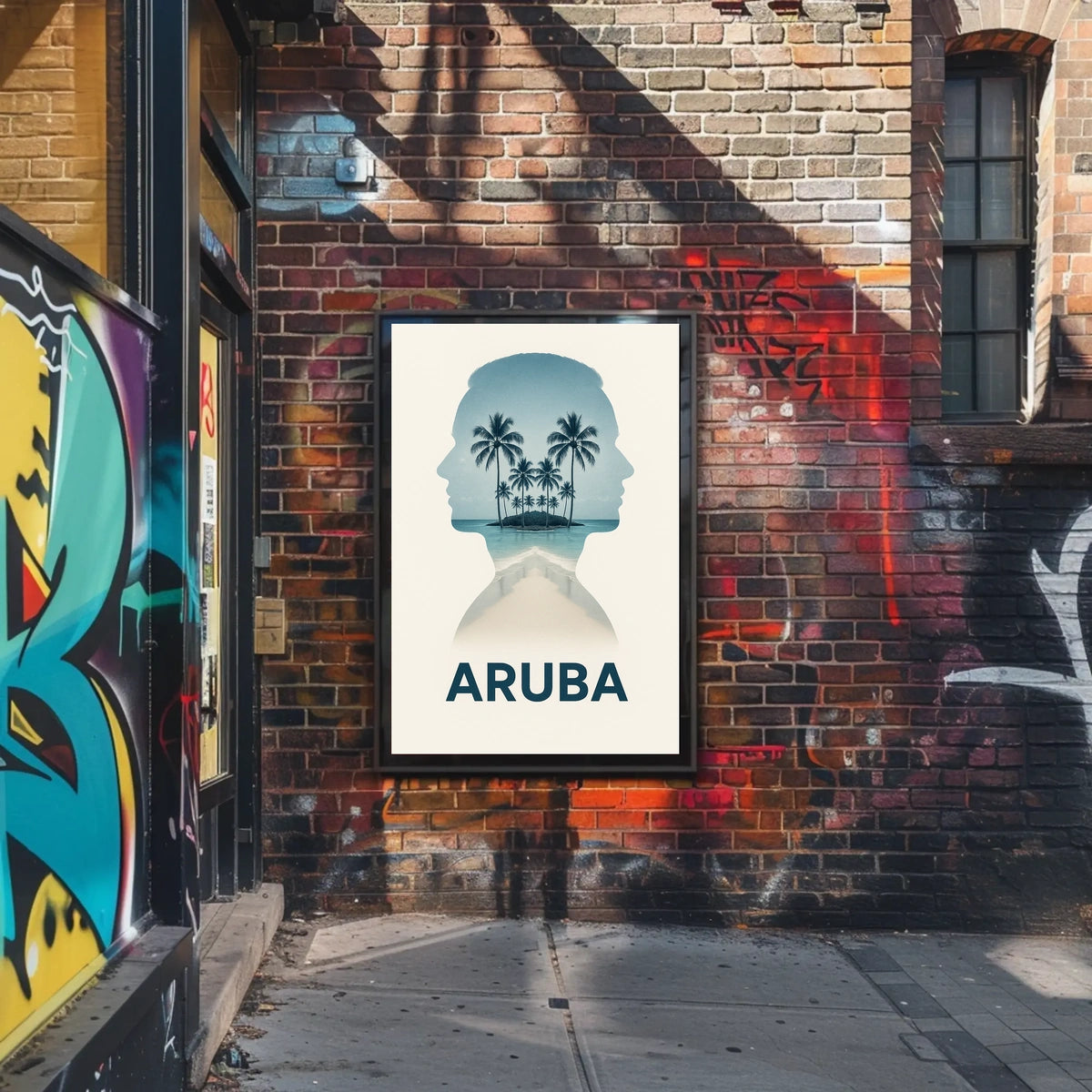 Aruba Tropical Escape Poster