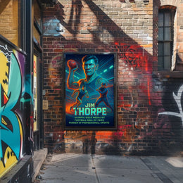 Celebrating a Sports Legend Poster